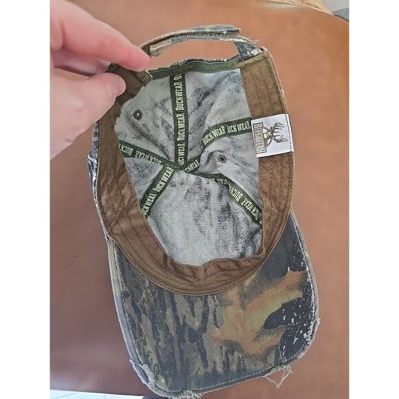 Buck Wear Green Camo Adjustable Outdoor Hunting Baseball Cap Youth One Size - Picture 4 of 6